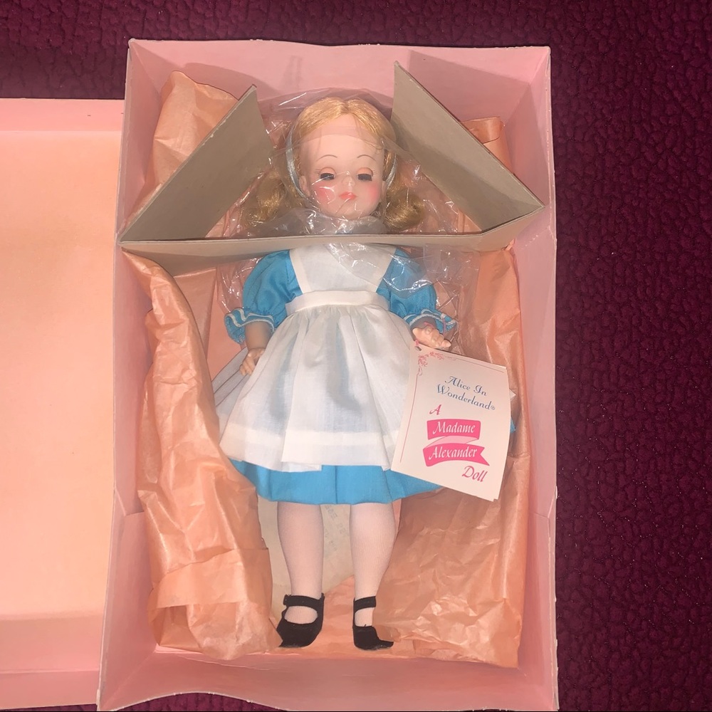 Madame Alexander Doll vintage 60s Alice in Wonderland 13”